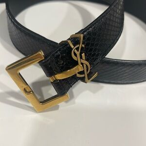 Saint Laurent black belt